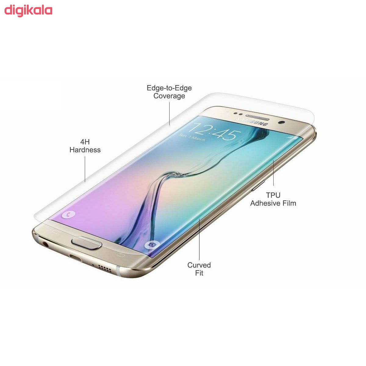 محافظ صفحه نمایش موکول مدل G01 مناسب برای گوشی موبایل سامسونگ Galaxy S6 Edge Plus main 1 2