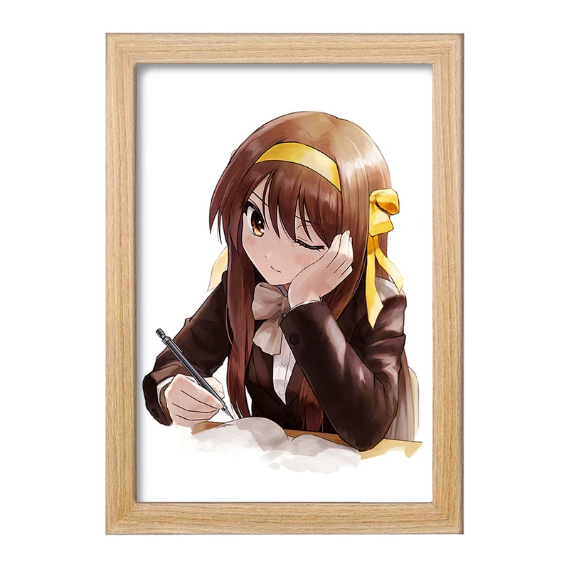 تابلو خندالو مدل هاروهی انیمه ناپدید شدن هارومی سوزومیا The Disappearance of Haruhi Suzumiya  کد 23159