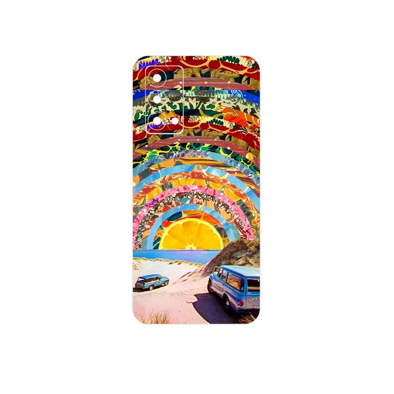 برچسب پوششی ماهوت مدل Collage of Orange Sky مناسب برای گوشی موبایل ریلمی GT Master