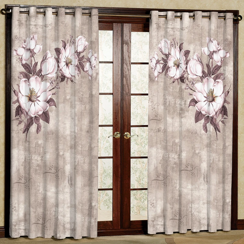 پرده مدل مخمل پانچی کد 1093T2 سایز 200x140 سانتی متر