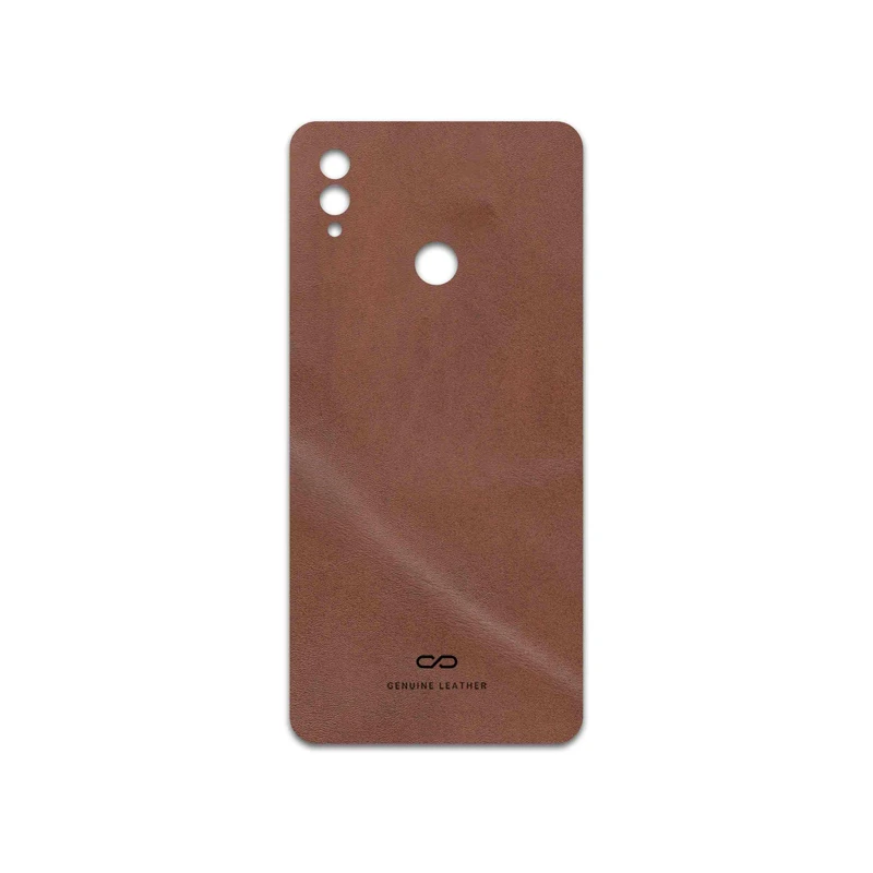 برچسب پوششی ماهوت مدل Matte-Natural-Leather مناسب برای گوشی موبایل آنر Note 10
