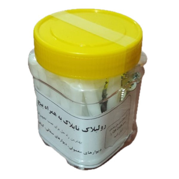 پیچ و رول پلاک مدل TP70 بسته 20 عددی