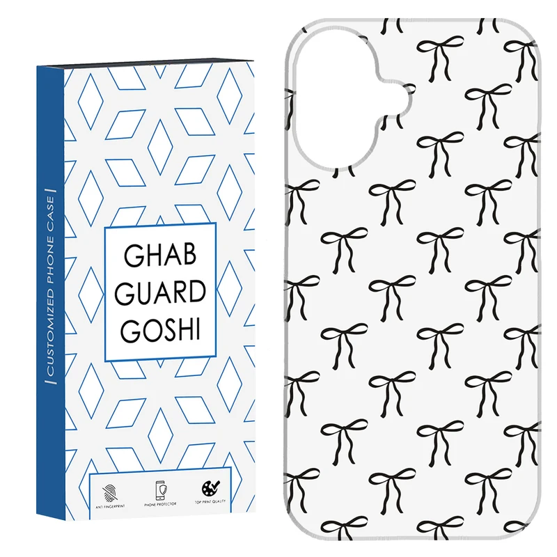 کاور قاب گارد گوشی طرح پاپیون  کد Dimo-672 مناسب برای گوشی اپل Iphone 16     