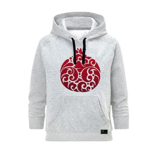 هودی زنانه مدل شب یلدا کد B128 رنگ طوسی