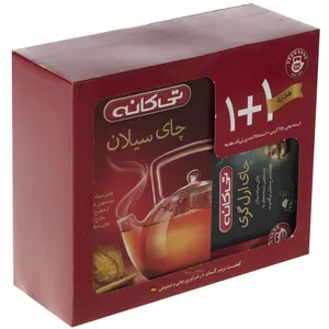 چای سیاه تی کانه مدل Ceylon Earl Grey بسته 2 عددی