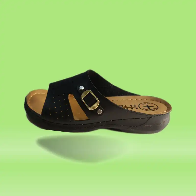 دمپایی زنانه مدل سگک دار کد 08