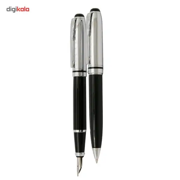 ست خودکار و خودنویس یوروپن مدل Fortبا گیره نقره ای