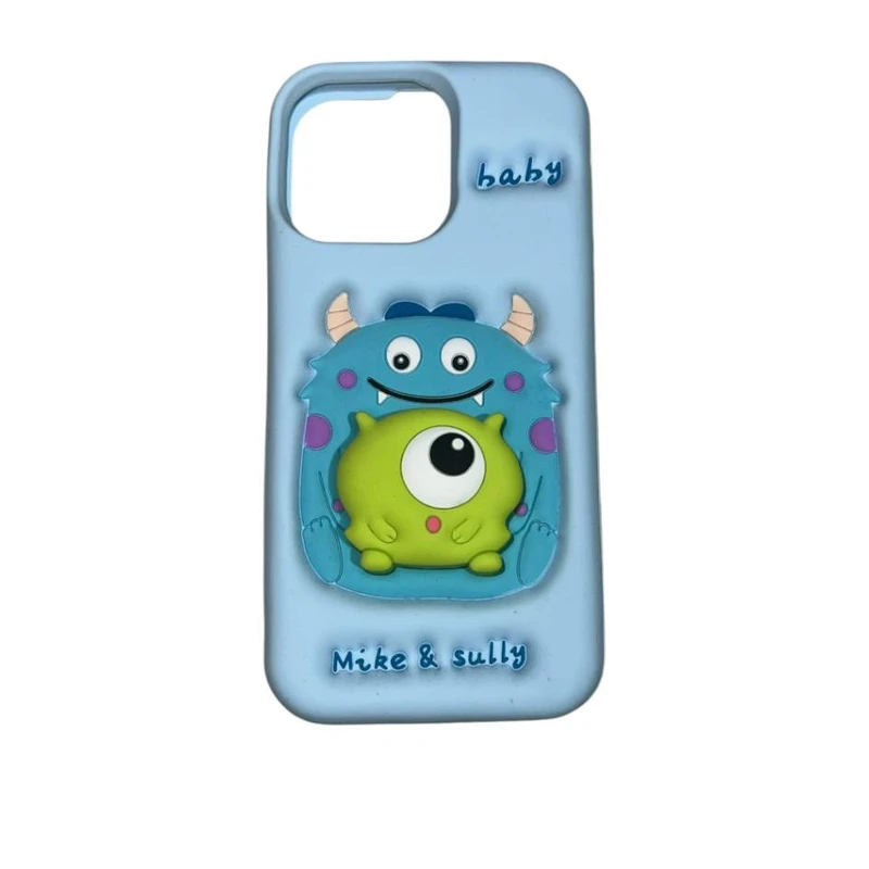 کاور طرح سالیوان مدل mike & sully کد 701 مناسب برای گوشی موبایل اپل Iphone 13 promax