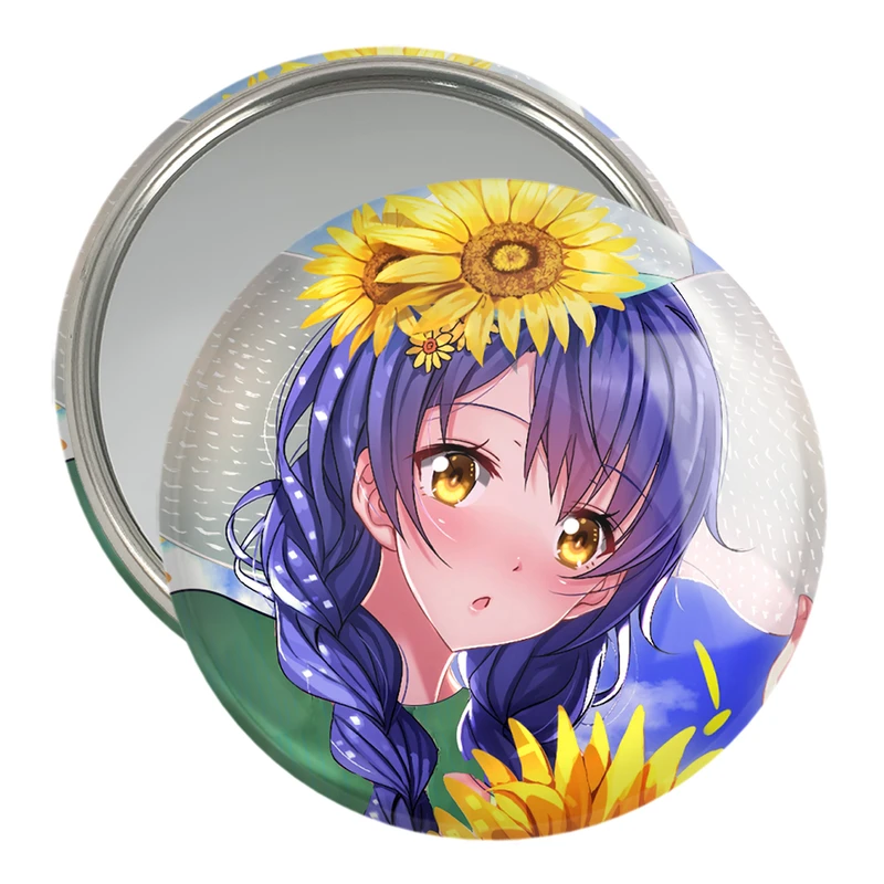 آینه جیبی خندالو مدل مگومی انیمه جنگ غذاها Food Wars  کد 17034