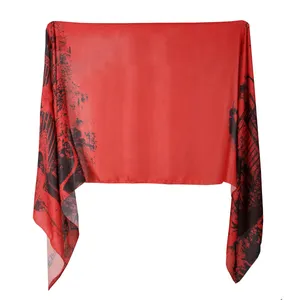 شال زنانه مدل نخ پنبه میدان ازادی Z6100