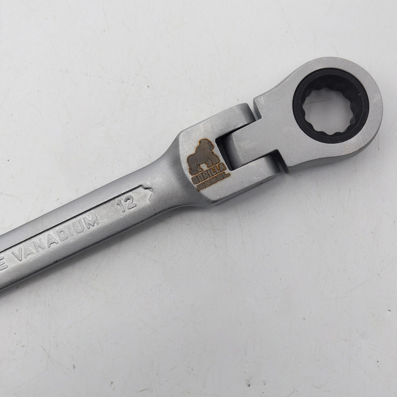 آچار یکسر تخت و یکسر جغجغه ای مدل گوریلا کد YP-TASHO-012MM سایز 12 میلیمتر