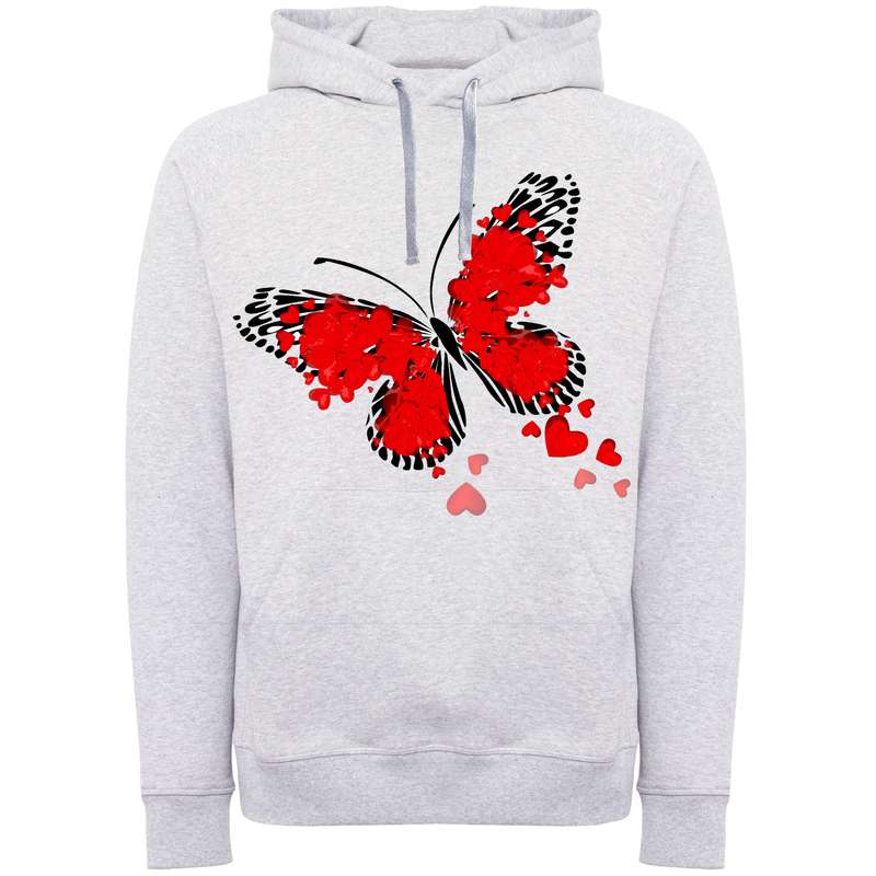 هودی زنانه مدل پروانه F816