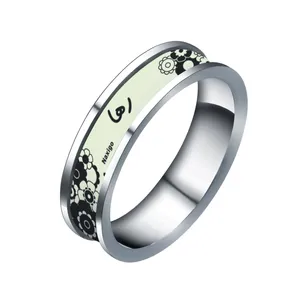 انگشتر ناکسیگو مدل شب تاب طرح رها کد RN14564