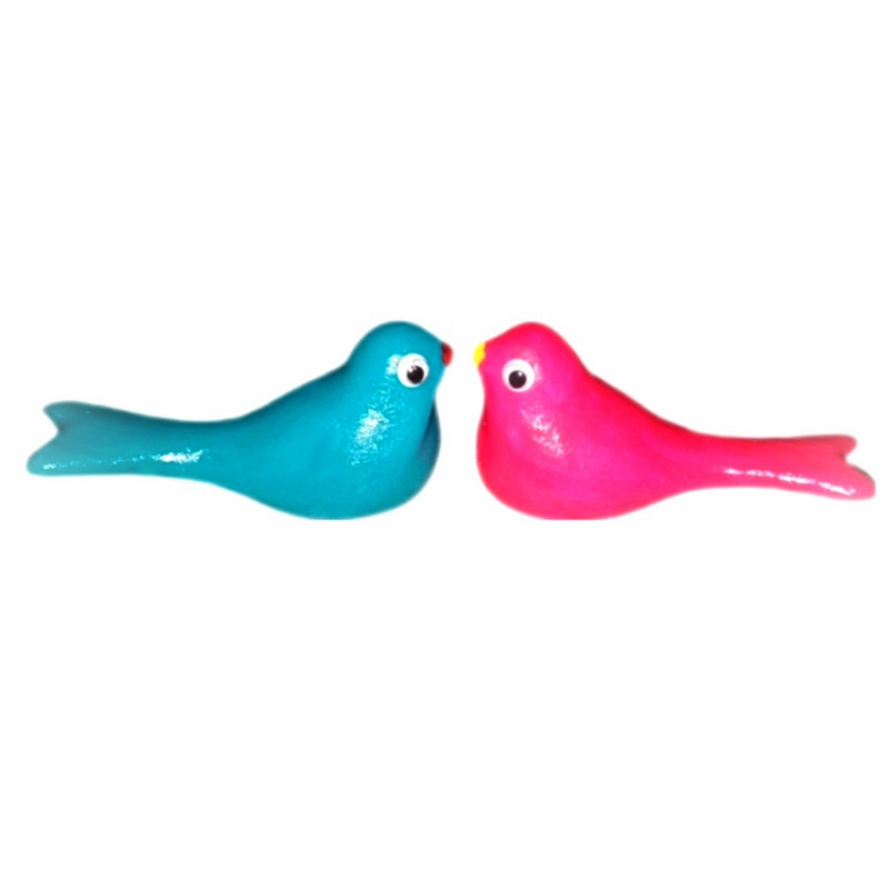 مجسمه سفالی طرح پرستو کد M 6 بسته دو عددی 