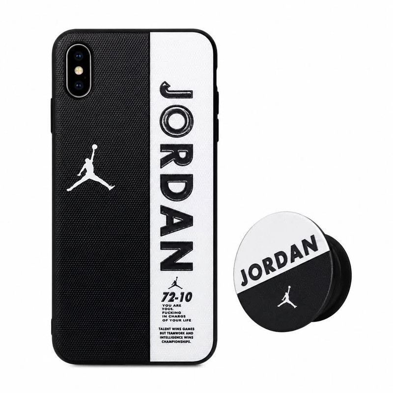 کاور مدل فانتزی طرح Michael Jordan مناسب برای گوشی موبایل اپل iPhone XsMax به همراه پاپ سوکت