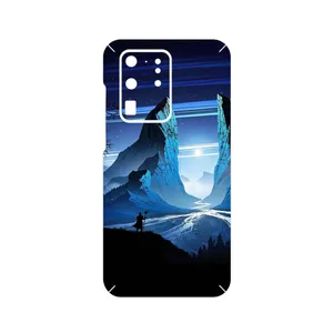 MAHOOT Blue Mountains Digital Art Cover Sticker for Samsung Galaxy S20 Ultra