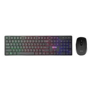 کیبورد و ماوس گیمینگ فاطر مدل CWR-7000B، سوییچ ممبران، Full-Size، نورپردازی RGB