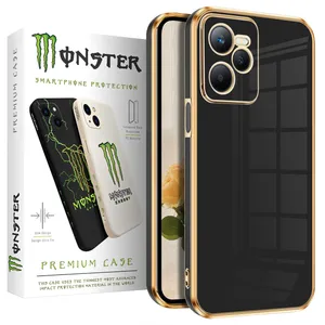 monster Plated Cover suitable Realme Narzo 50A Prime / Realme C35