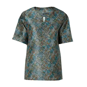 بلوز آستین کوتاه زنانه آروما مدل 202912