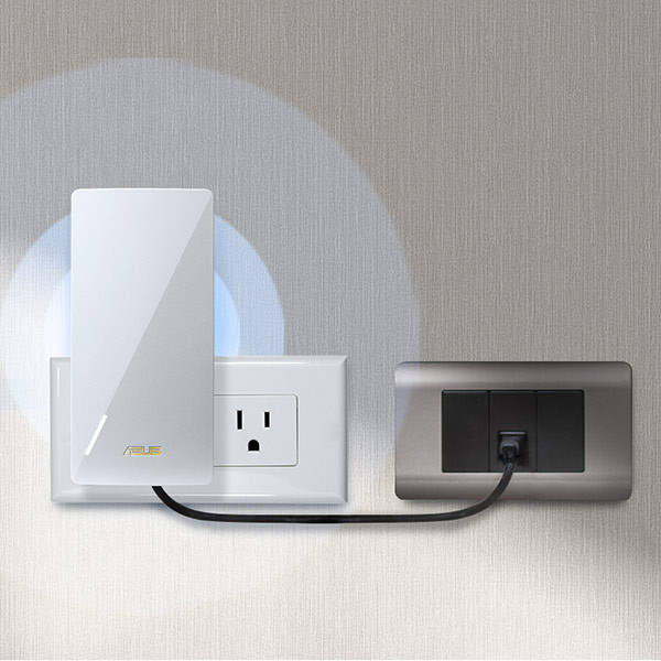 توسعه دهنده و تقویت کننده بی‌سیم ایسوس مدل RP-AX58 WIFI 6