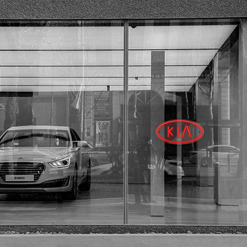 چراغ دیواری نئون دیزاین طرح Kia_RD