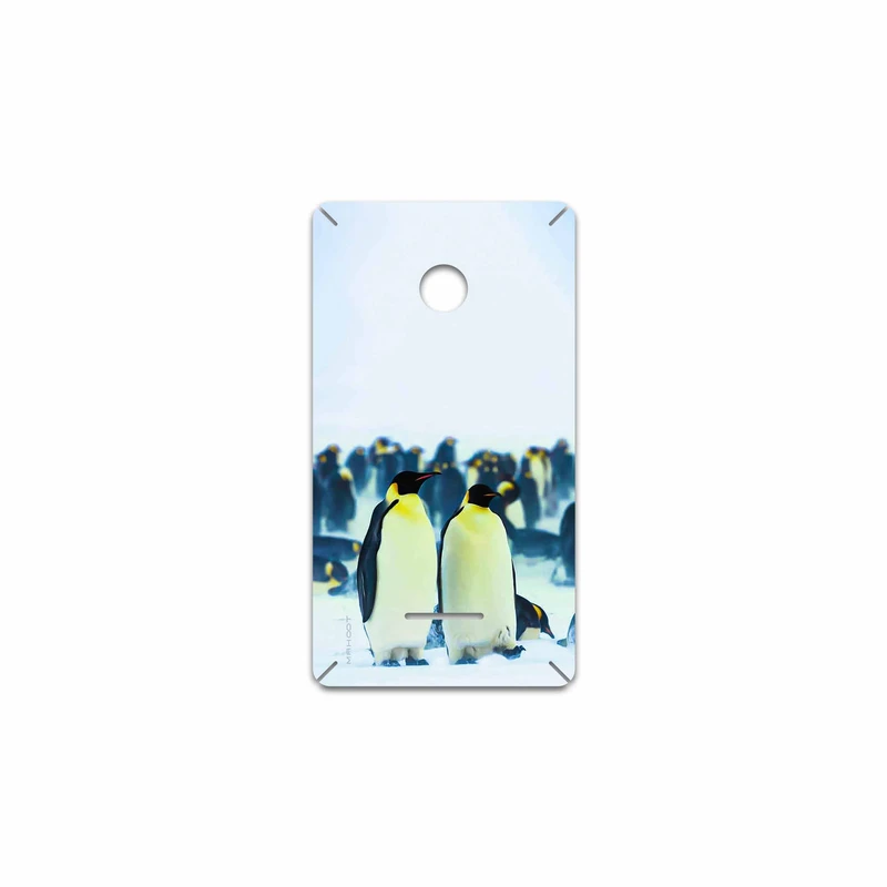برچسب پوششی ماهوت مدل Penguin مناسب برای گوشی موبایل مایکروسافت Lumia 532