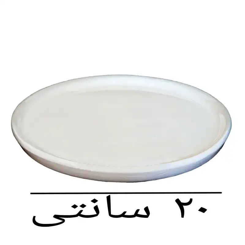 زیر گلدانی سرامیکی مدل ساده کد 20