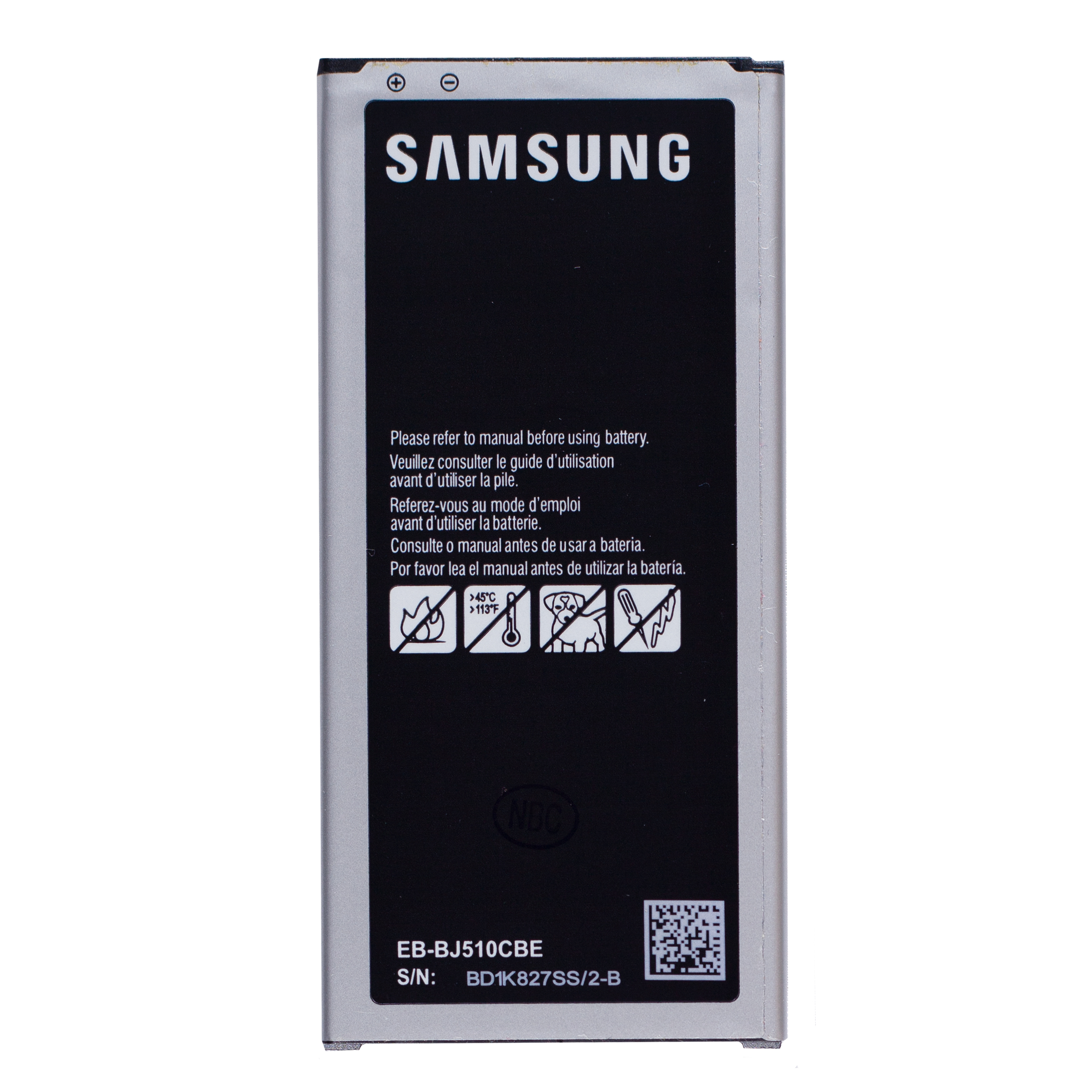 باتری موبایل مدل EB-BJ510CBE ظرفیت 3300 میلی آمپر ساعت مناسب برای گوشی موبایل سامسونگ  Galaxy J5 2016