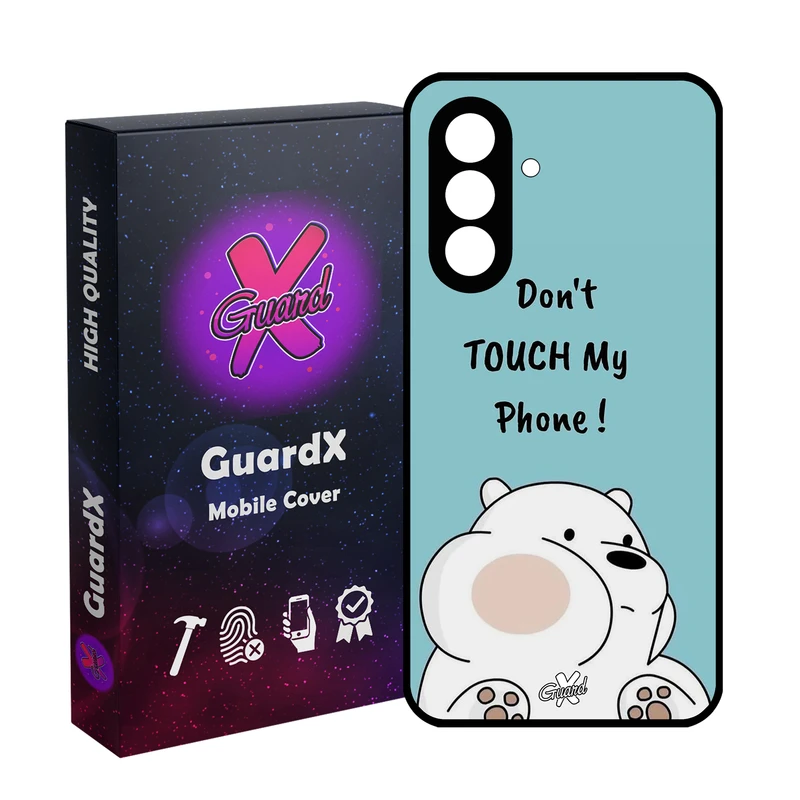 کاور گارد ایکس طرح خرس کله فندقی مدل 10535 مناسب برای گوشی موبایل سامسونگ Galaxy A56 / A56 5G