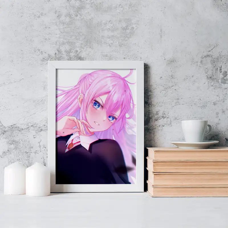 تابلو خندالو مدل شیکیموری سان انیمه شیکیموری کد 15879