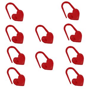 نقد و بررسی سنجاق قفلی مدل قلب بسته 10 عددی توسط خریداران