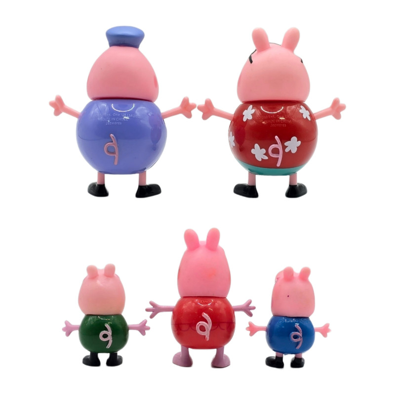 اکشن فیگور مدل پپاپیگ مجموعه 5 عددی