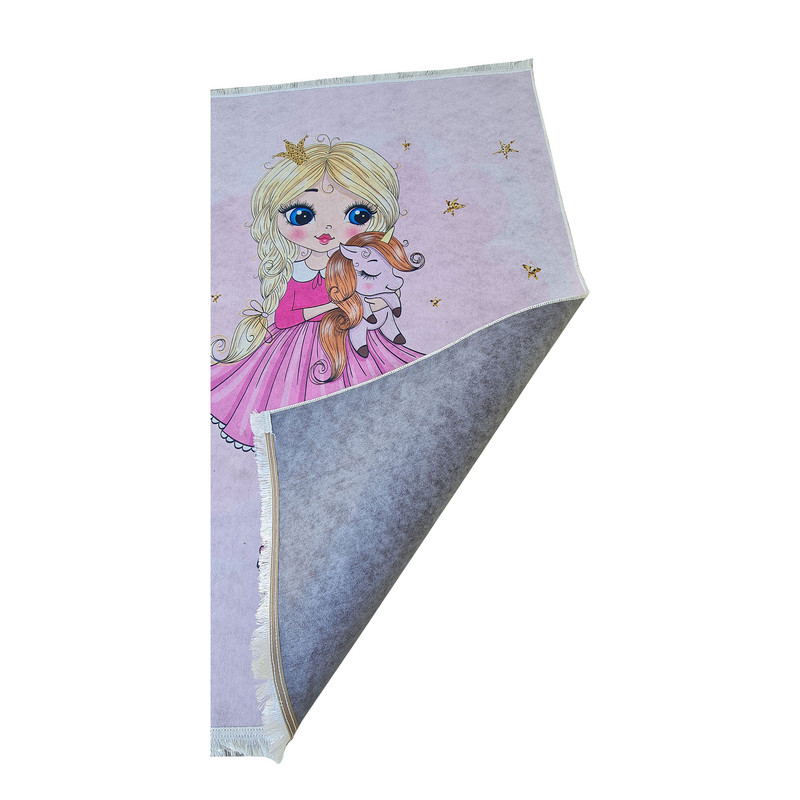 فرش پارچه ای مدل فرشینه طرح اتاق کودک ونوجوان کد 100309