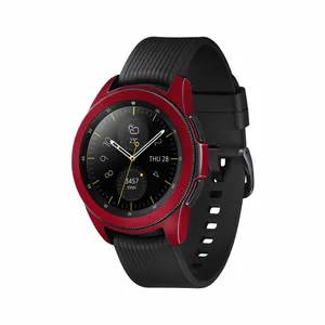 MAHOOT Matte-Warm-Red Cover Sticker for Samsung Galaxy Watch 42mm Smartwatch
