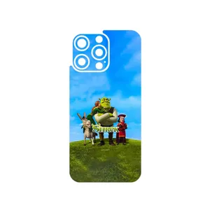 MAHOOT Shrek Cover Sticker for Apple iPhone 15 Pro Max
