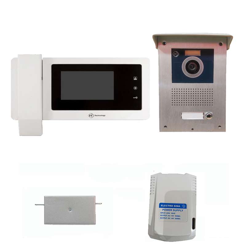 دربازکن تصویری اف اف تکنولوژی مدل P43MV1 مجموعه 4 عددی