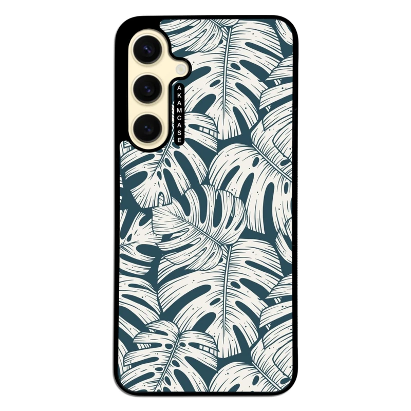 کاور آکام مدل AMC-WSGS24FE-LEAVES-37 مناسب برای گوشی موبایل سامسونگ Galaxy S24 FE