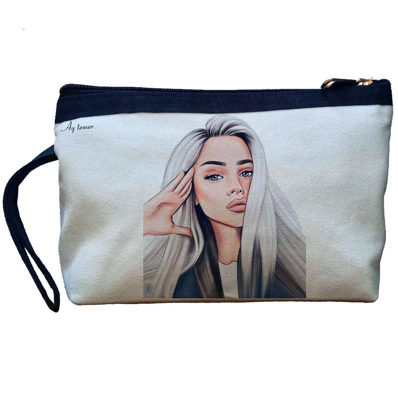 کیف لوازم آرایش زنانه آی تمر مدل Cute Girl کد 126