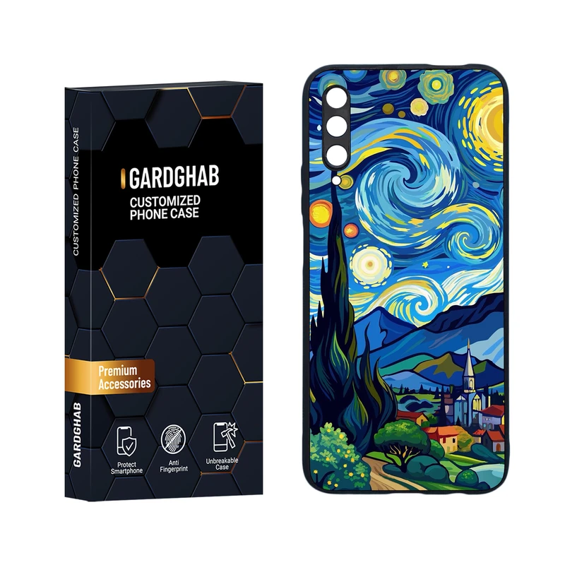 کاور گارد قاب مدل هنری مناسب برای گوشی موبایل هوآوی Y9S