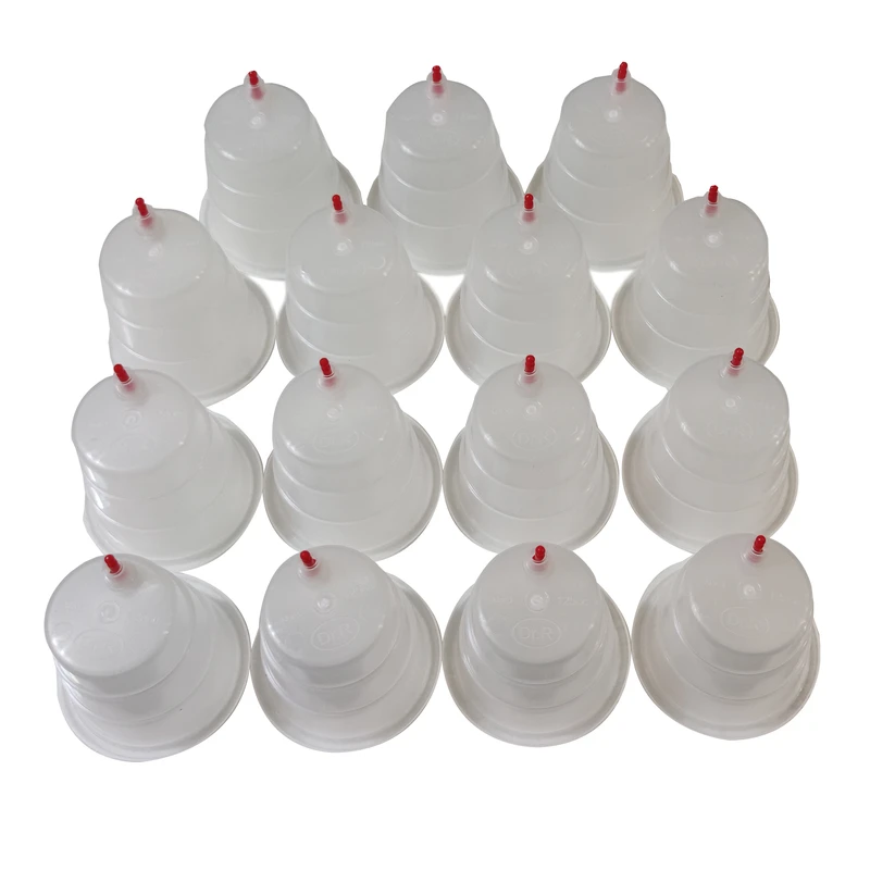 لیوان بادکش مدل CAP125 بسته 15 عددی