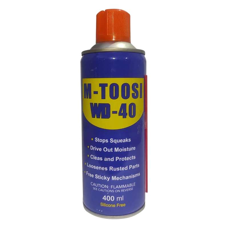 اسپری روان کننده و ضد زنگ دبلیو دی 40 مدل BG-1 حجم 400 میلیلیتر اسپری روان کننده و ضد زنگ دبلیو دی 40 مدل BG-1 حجم 400 میلیلیتر