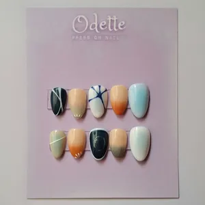 ناخن مصنوعی دست مدل 04 بسته 10 عددی