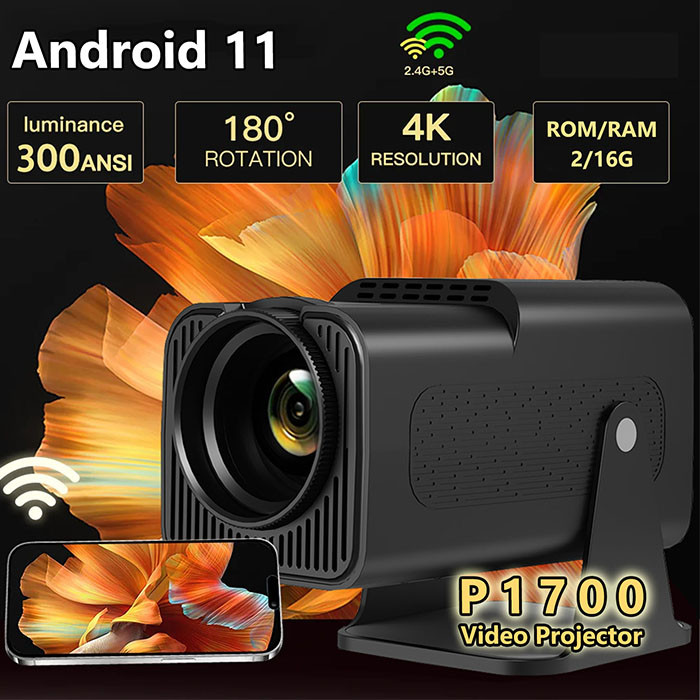 ویدئو پروژکتور مدل P1700 با رزولوشن 4K 4096x2196