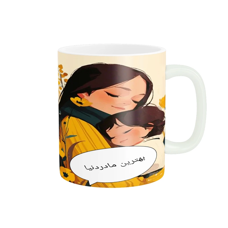 ماگ پاد آفرین طرح بهترین مادر دنیا کد 2194