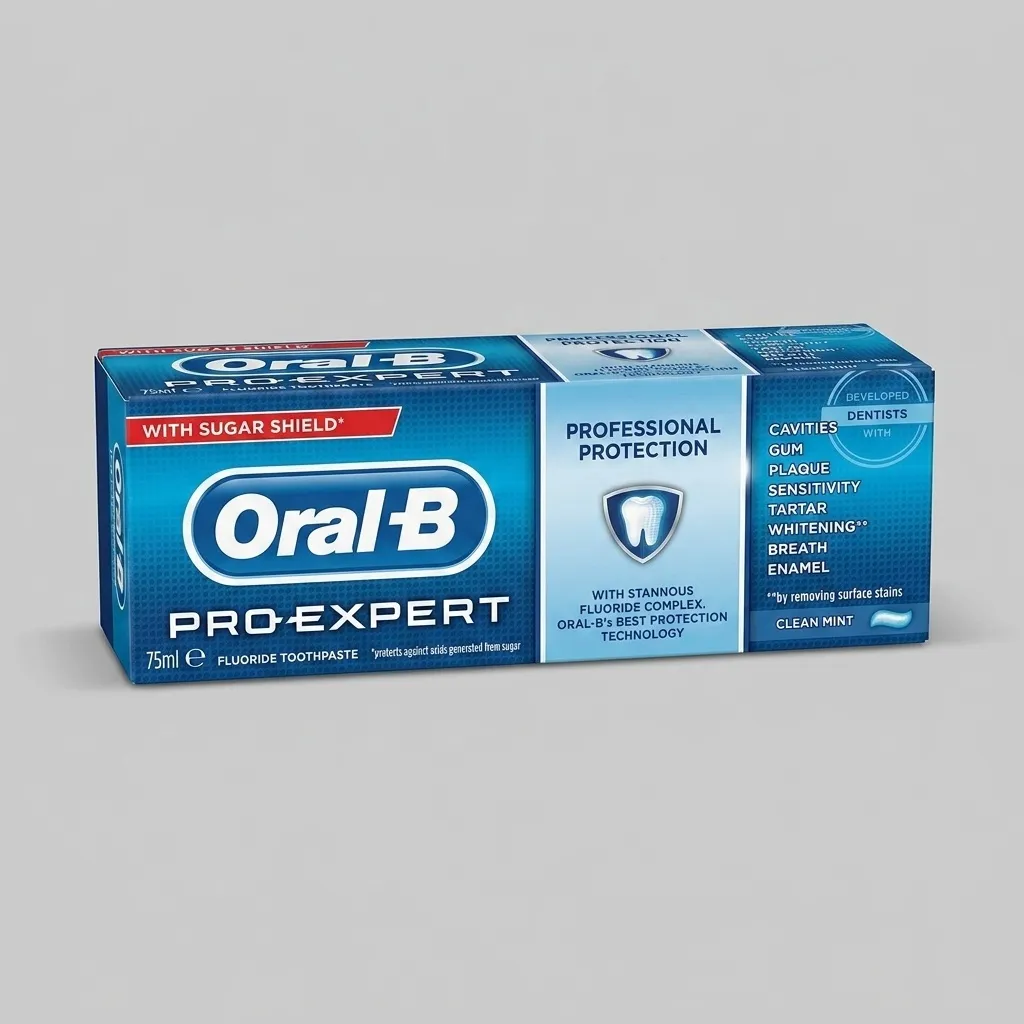 خمیر دندان اورال-بی سری Pro-Expert All Around Protection مدل Clean Mint حجم 75 میلی لیتر