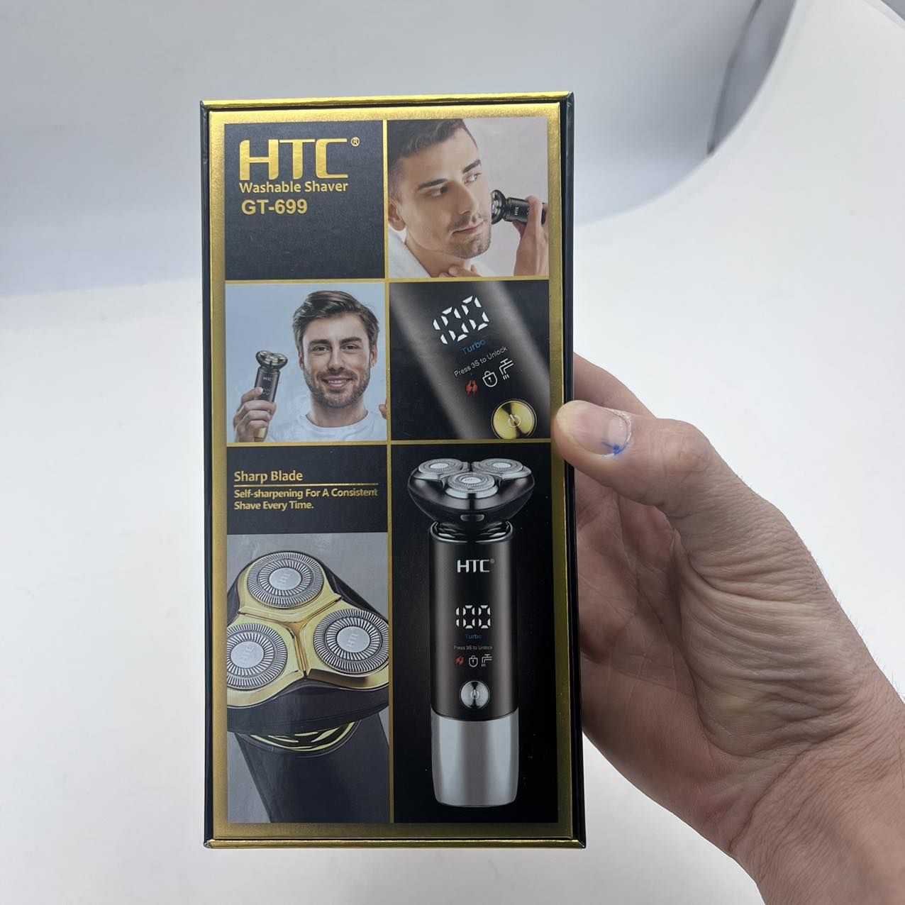 ماشین اصلاح موی بدن و صورت اچ تی سی  مدل GT-699 -  - 22