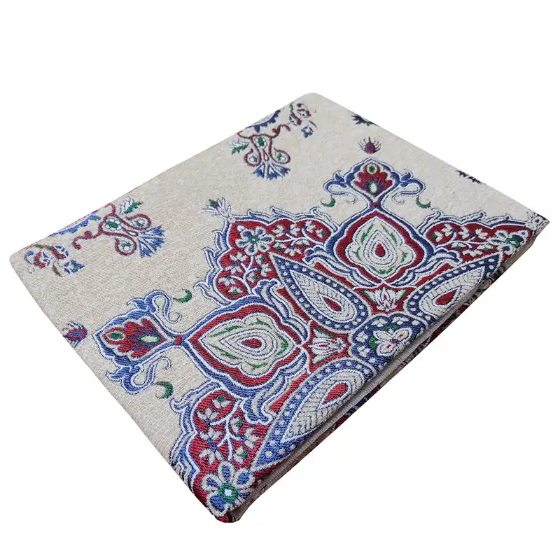 سفره قلمکار گلباف یزد مدل هشت پر کد 1515n