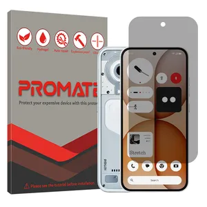 Promate Hydrogel model privacy Screen Protector for Nothing Phone 4a mobile phone