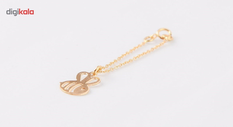 آویز ساعت طلا 18 عیار اسنوگلد کد 15004