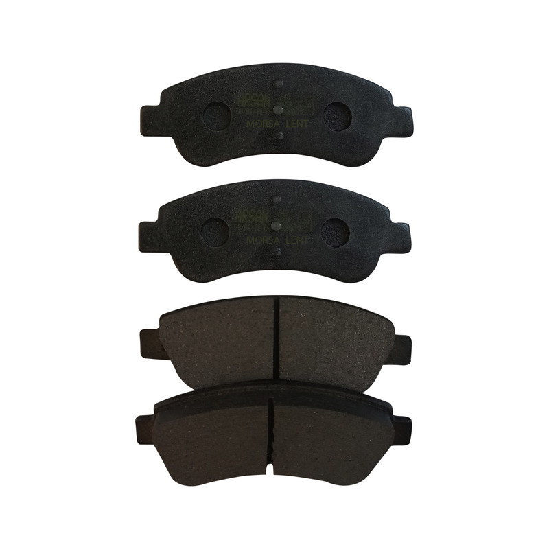 لنت ترمز جلو مرسا لنت مدل آرسان کد 203 مناسب برای پژو 206 تیپ 5